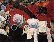 Paul Gauguin Jacob struggled with the Angels oil